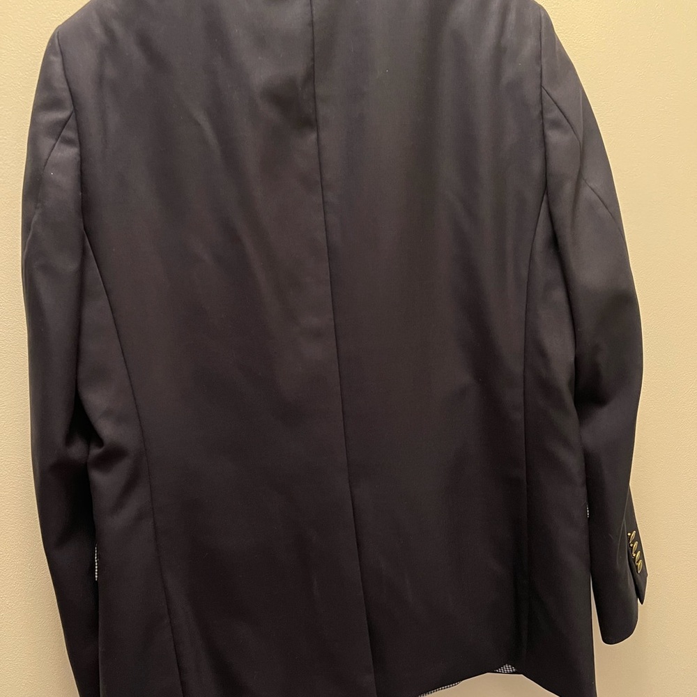 Stafford Blazer Size 44 Regular 100% Wool with gold buttons, Vintage